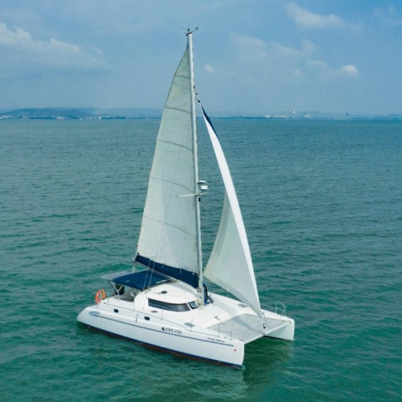 Trampoline for Tobago 35 catamaran