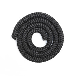 15 mm (5/8) Black Braided Loft Net