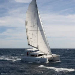 Trampoline for Lagoon 420 catamaran 