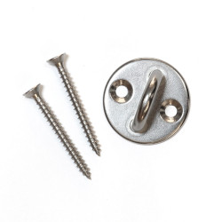 8 x 80 mm Stainless Steel Eye Screw