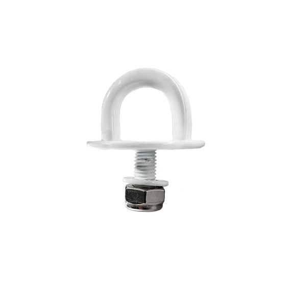 White A4 stainless steel eye bolt shackle