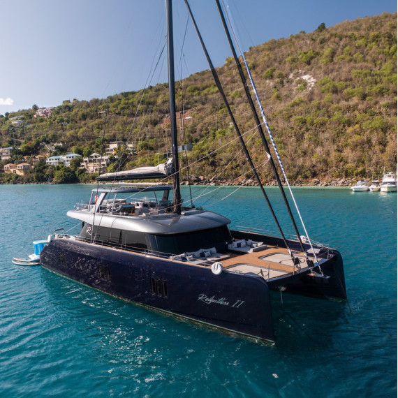 Trampoline for Sunreef 80 catamaran